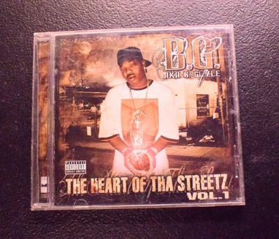 B.G. aka B. Gizzle: The Heart Of Tha Streetz Vol. 1 CD - Very Good Condition Foto 1 de 3