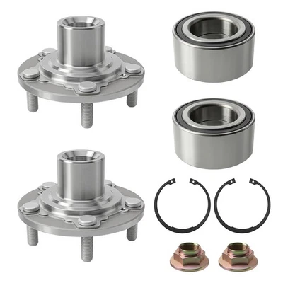 Cubo de roda dianteira e kit de rolamento esquerda direita para Acura TLX 2015 2016 2017 2018 2019 - Imagem 1 de 4