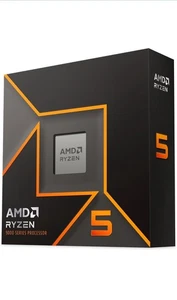 AMD Ryzen 5 9600X Processor (Zen 5) 6-Core 3.9GHz AM5 65W CPU 100-100001405WOF - Afbeelding 1 van 5