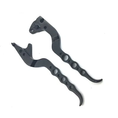 Black Aluminum Hand Brake Clutch Levers For Suzuki GSXR600 GSXR750 GSXR1000 - Image 1 of 4