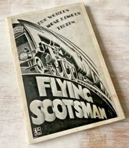 1931 Flying Scotsman Steam Train Railway Book published LNER famous express - Imagen 1 de 6