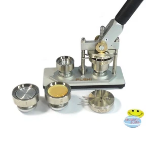 Original Badgematic Buttonmaschine FLEXI: Doppelpack für 2 Größen +Probierpakete - Bild 1 von 8