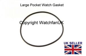 O Ring Rubber Gasket For Pocket Watch Multi Size Listings 40mm to 50mm