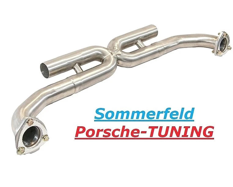 Porsche Carrera 997 S X-Pipe MK2 Sport Centre Silencer Sport Centre Exhaust  - Image 1 of 1