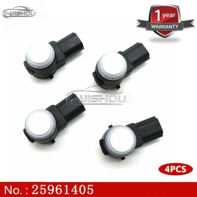 4 sensores de asistencia de estacionamiento PDC25961405 para GM Chevrolet Cadillac GMC Buick 08-16 Foto 1 de 4