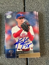 Philadelphia Phillies Kyle Kendrick signed 2009 Upper Deck Card