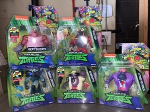 rise of the teenage mutant ninja turtles lot of 5 playmates toys tmnt 2018-2019