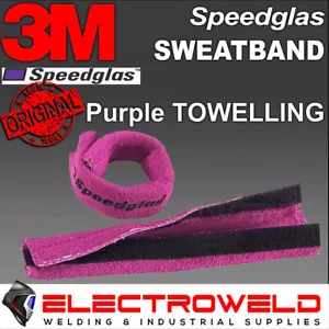 3M Speedglas Sweatband Purple 9000 / 9002 Series,10V Welding Helmet, 167502 - Picture 1 of 2