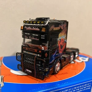 Tekno 1:50 Scania 6x2 Topline Schulze Transporte Ehemalig Schubert Der Emsländer - Bild 1 von 8