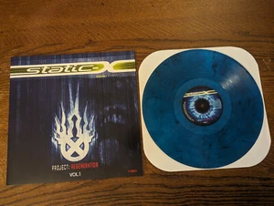 Static-X - Project: Regeneration Vol. 1 (Colored Vinyl LP, Blue/Black Swirl) - Picture 1 of 8