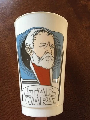 1977 Star Wars Ben Obi-Wan Kenobi Coca Cola Plastic Cup Collector Edition (B107) - Image 1 of 4