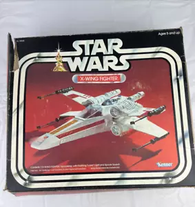 De colección Star Wars 1978 X Wing Fighter Kenner con caja - Probado. No funciona - Imagen 1 de 18