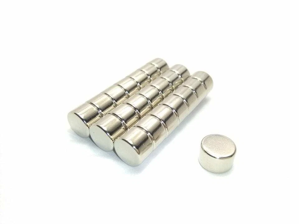 RADIAL MAGNETS Neodymium Magnet Disk N35 D3/8" x 1/4"(A) - Price is per magnet