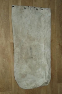 09A7 ANCIEN SAC PACO ANGLAIS DATE 1943 MARINE BRITANNIQUE GB NAVY BAG MATRICULE - Picture 1 of 1