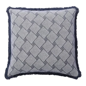 Cotton Linen Throw Pillow Cover Sofa Cushion Cover Reversable 18"x18" Home Decor - Picture 1 of 6