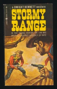 Stormy Range By Dwight Bennett Lancer Vtg Western 1951 Paperback - Picture 1 of 5