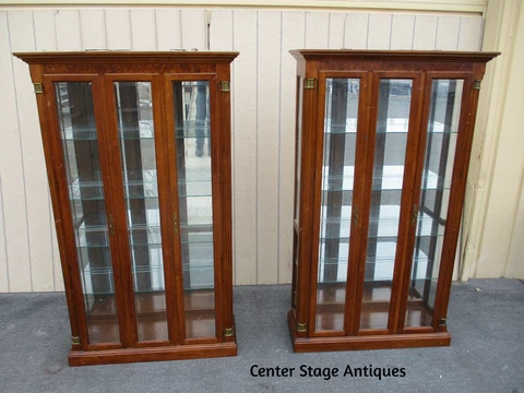 62885   ONLY 1 Large  Pulaski Lighted Glass  China Cabinet Cover