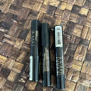 Lot 3 IMAN Perfect Eyeshadow Pencil Mystery 0.12 oz Black Make Up New Free Ship - Picture 1 of 1
