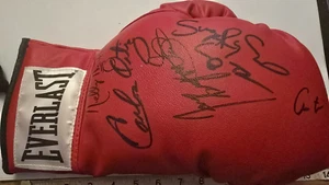IBHOF SIGNED GLOVE BY HILL CZYZ MERCER CAMPBELL TARVER JOHNSON CUNNINGHAM & COA - Picture 1 of 3