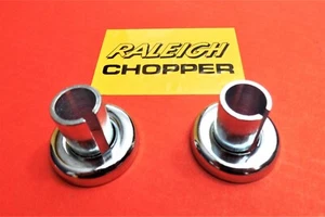 NUEVO REPUESTO RALEIGH CHOPPER MK1 MK2 CROMO BARRA SISSY MUELLES TAZAS E INSERTOS - Imagen 1 de 3