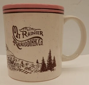 Mt. Taza de café de recuerdo Rainier Railroad Dining Co. (WA) "Tengo orugas laterales" - Imagen 1 de 4