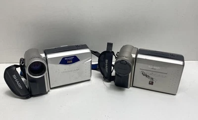 Sharp Viewcam Hi8 Camcorder Set of 2 - Image 1 of 4