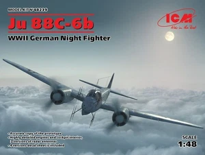 ICM 1:48 48239 Ju 88C-6b, caza nocturno alemán de la Segunda Guerra Mundial - Imagen 1 de 1