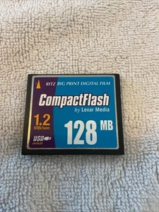 128MB Transcend Industrial CF CompactFlash Memory Card TS128MCF45i 45i - Picture 1 of 2
