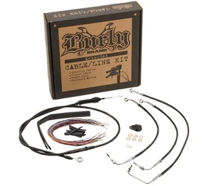 Kit de cables de control Burly barras negras de 15" (B30-1114) - Imagen 1 de 1