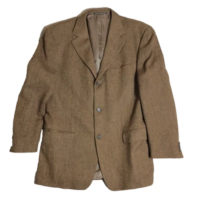 Blazer para hombre Ermenegildo Zegna suave lana cachemir talla 50 R abrigo deportivo 3 botones Foto 1 de 4