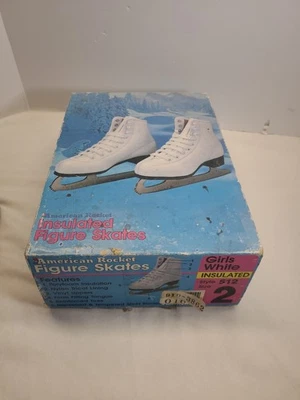 American Rocket Figura Patines Niñas Blanco Aislado Estilo512 Talla 2 Foto 1 de 4