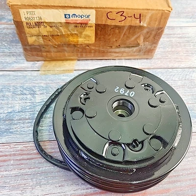 Conjunto de embrague de aire acondicionado Mopar R0631138 se adapta a Spirit LeBaron genuino nuevo en stock Foto 1 de 4