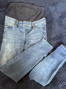 Maternity Jeans Size 8 Just jeans Skinny Sb7 - Picture 1 of 4