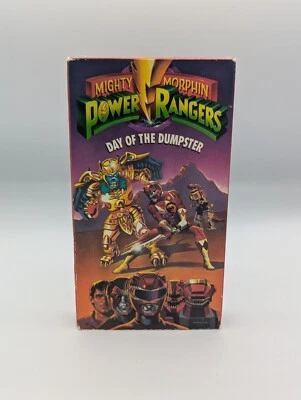 Mighty Morphin Power Rangers: Day of the Dumpster (VHS, 1993) Saban VCR Tape - Image 1 of 4