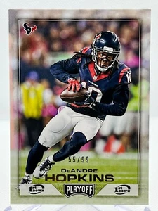 DEANDRE HOPKINS 2016 Panini Playoff #76 1st Down Parallel/99 - Imagen 1 de 2