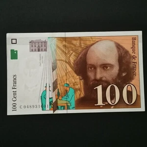 BILLET 100 FRANCS CEZANNE 1998 FRANCE - Picture 1 of 2