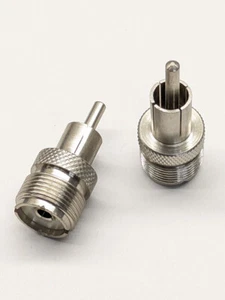 1 pieza. Conector adaptador hembra UHF PL259 - antena macho - Imagen 1 de 1