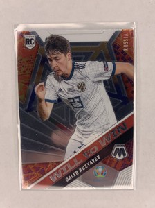 2021 Panini Mosaic UEFA Euro 2020 Will To Win #16 DALER KUZYAYEV