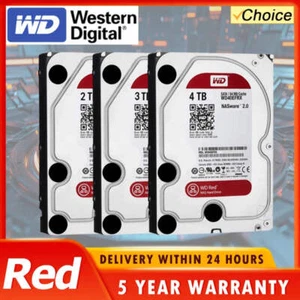 Western Digital WD 4TB 2TB 3TB 6TB Red NAS Festplatte 3,5" Interne Festplatte - Bild 1 von 16