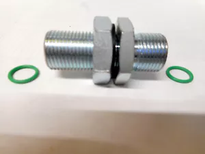 A/C FITTING,BULKHEAD MALE INSERT O RING, STRAIGHT #10 35-1703T, HP-1025,35-12663 - Foto 1 di 1