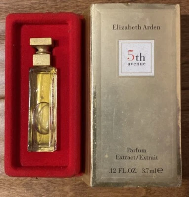 Elizabeth Arden 5th Avenue 0.12 盎司/3.7 毫升微型香精提取物女式迷你 — 第 1/2 张图片