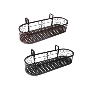 Levede Plant Stand Outdoor Indoor Home Decor Hanging Flower Garden Wall Shelf - Picture 1 of 33