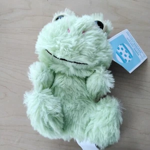 Hug Fun extra kleiner grüner Plüschfrosch 6 Zoll groß, wenn ausgestreckt - Bild 1 von 5