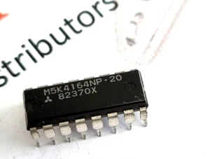 M5K4164NP-20                             Static RAM, Dynamic RAM, Video RAM  - Picture 1 of 1