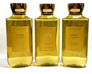 3 BATH & BODY WORKS WHITE CITRUS SHOWER GEL BODY WASH 10 OZ SCRATCHED - Picture 1 of 3