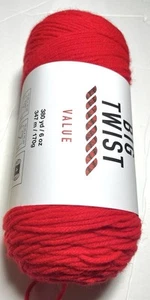 BIG TWIST VALUE YARN 1-Pk. VARSITY RED. 1 combine Shipping, see details. - Picture 1 of 4