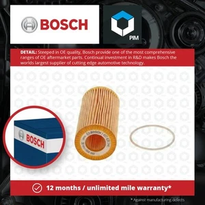Oil Filter fits VOLVO XC90 Mk1 2.4D 02 to 14 Bosch 30757157 30788821 3875233 New - Picture 1 of 6