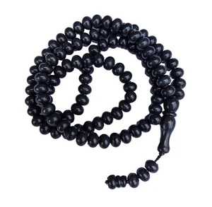Cuentas de preocupación Tesbih oración Misbaha Boncuk Tasbih Tespih 99 cuentas gris ligero - Imagen 1 de 3