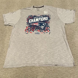 Camisa New England Patriots Para Hombres 2XL Campeones del Super Bowl LIII Fútbol NFL Nueva - Imagen 1 de 10