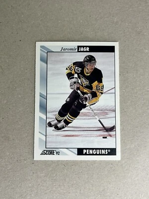 1992-93 Score Penguins Hockey Card  Jaromir Jagr #113 - Image 1 of 2
